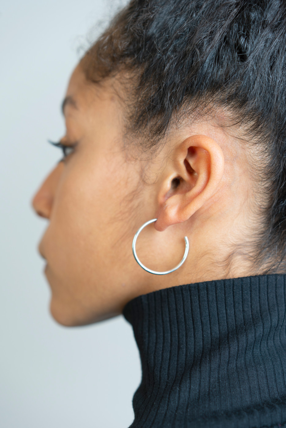 laufmeter creolen silber 2mm gross