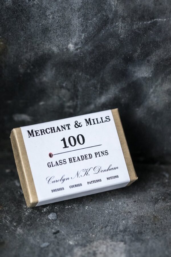 merchant mills glass headed pins laufmeter