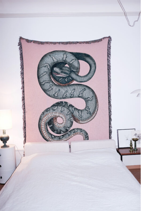 Sula Decke Blanket Plaid Serpentes Laufmeter Design Schweiz