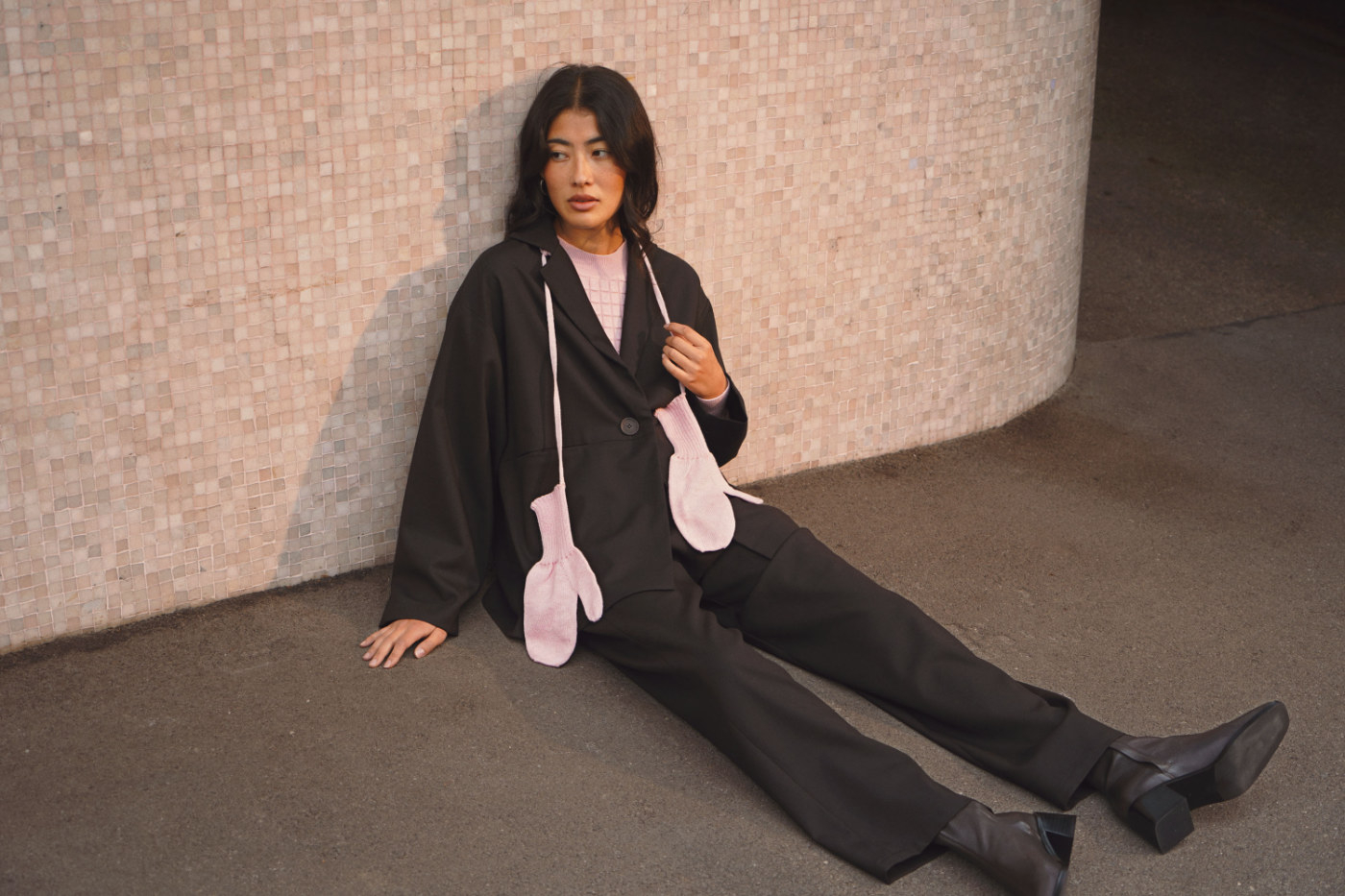 sode-mantel-blazer-wolle-dunkelbraun-mode-japan-fashion-schweiz-laufmeter