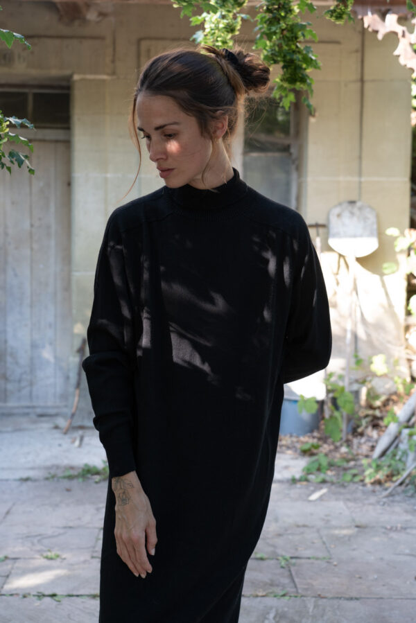 Tabitha Wermuth laufmeter nachhaltige Mode Pullover