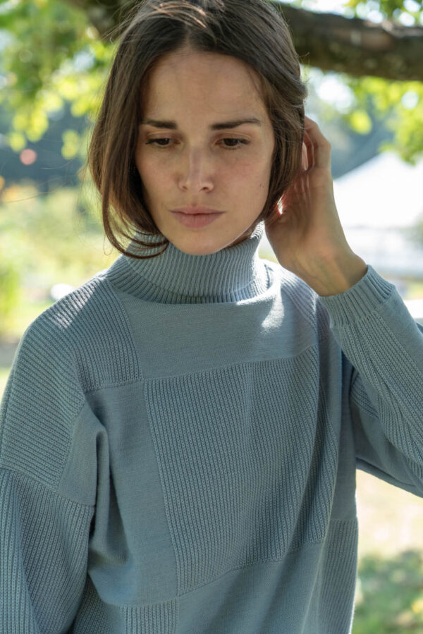 Tabitha Wermuth laufmeter nachhaltige Mode sweater