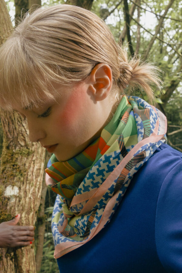 Nathalie pellon foulard espaces laufmeter onlineshop