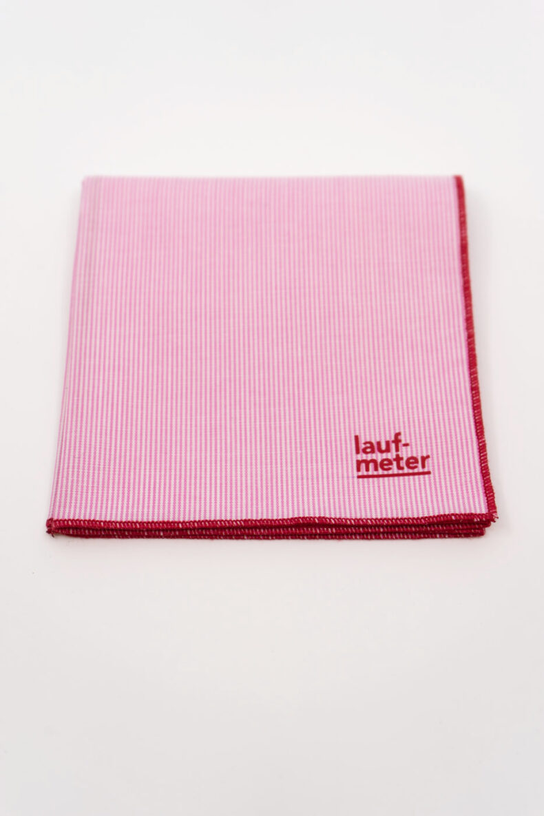taschentuch nastuch framboise laufmeter bern schweiz mode nachhaltig