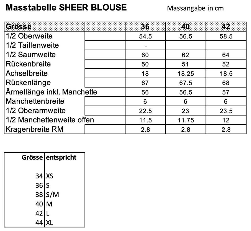 kienast masse bluse sheer chestnut