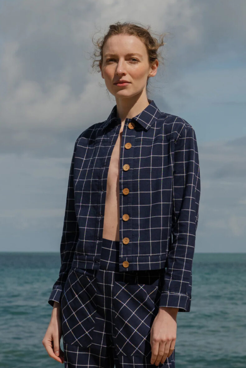 komana jacke leigh karo jacket laufmeter schweiz mode nachhaltig