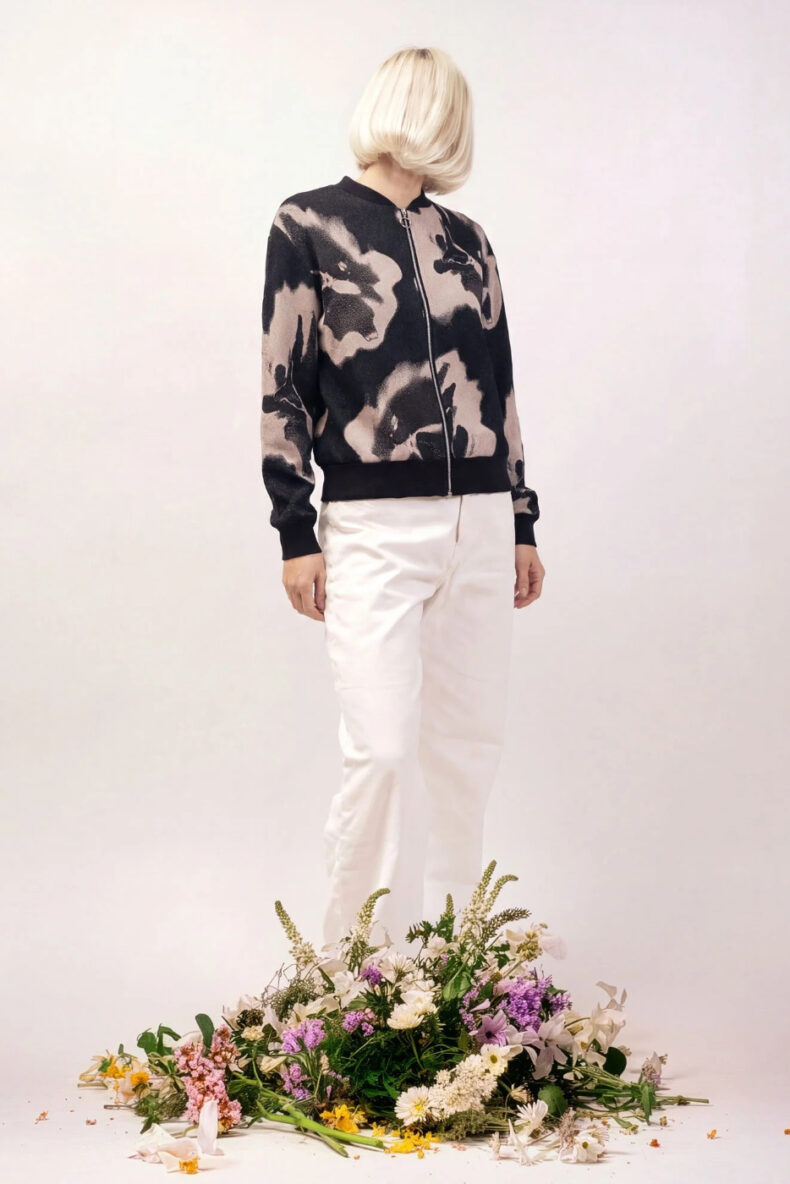 aws twentyfourseven jacke jacket jacquard laufmeter schweiz nachhaltig mode