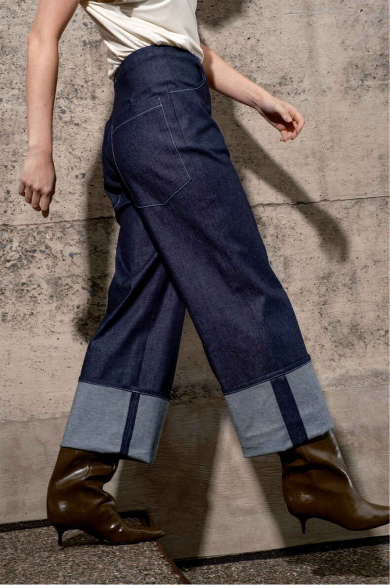 simpelthen jeans hose berit zurich simone klemm mode schweiz laufmeter